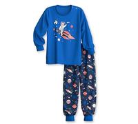 CALIDA Toddlers Bündchen-Pyjama Kinder, aus Bio Baumwolle, hautfreundlich, pflegeleicht