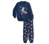 CALIDA Toddlers Bündchen-Pyjama Kinder, aus Bio Baumwolle, hautfreundlich, pflegeleicht