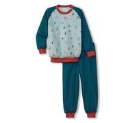 CALIDA Toddlers Bündchen-Pyjama, Schlafanzug Kinder deep Dive Petrol 92-98