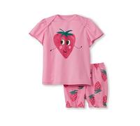 CALIDA Toddlers Kurz-Pyjama Damen, aus 100% Bio-Baumwolle
