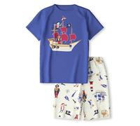 CALIDA Toddlers Kurz-Pyjama Kinder, aus 100% weicher Bio Baumwolle, natürliche Temperaturregulierung, pflegeleicht