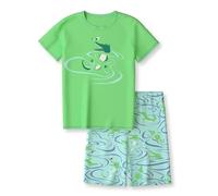 CALIDA Toddlers Kurz-Pyjama Kinder, aus 100% weicher Bio Baumwolle, natürliche Temperaturregulierung, pflegeleicht