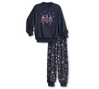 Calida - TODDLERS Pyjamas with cuff 480 saphir blue - Gr. - 104