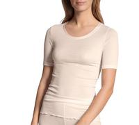 CALIDA - DAMEN Top kurzarm - Farbe - light ivory - Größe - M