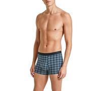 CALIDA Trunk Herren Baumwoll-Stretch blau gemustert, 8 (XXL)