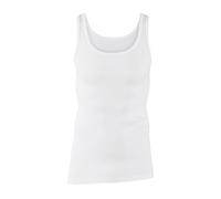 Calida Herren Athletic-Shirt Twisted Cotton Unterhemd, Weiß, XXL (58-60)