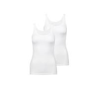 Calida Unterhemd 2er Pack Damen Baumwolle weiß, XS