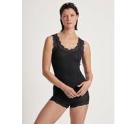 CALIDA Silky Wool Joy Top ohne Arm Damen, aus Wolle-Seide, Feinripp, temperaturausgleichend und geruchsneutralisierend