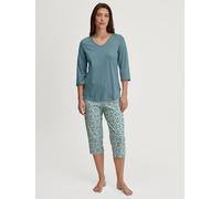 CALIDA - WOMEN 3/4 Pyjamas smoke blue - Gr. - XS