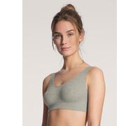 CALIDA Damen Bustier 'Elastic' graumeliert, Größe L, 3672698 Graumeliert 90