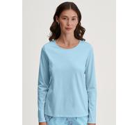 CALIDA - WOMEN Shirt long-sleeve cascade blue - Gr. - S