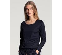 CALIDA - WOMEN Shirt long-sleeve dark lapis blue - Gr. - L