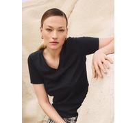 CALIDA - WOMEN Shirt short-sleeve black - Gr. - L