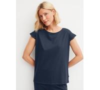 Calida - WOMEN Shirt short-sleeve peacoat blue - Gr. - M