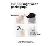 Calida Coastal Dreams Sleepshirt Weiß Muster Baumwolle X-Small Damen