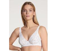 Calida BH Natural Comfort Lace Soft Bra Weiß Polyamid B 80 Damen