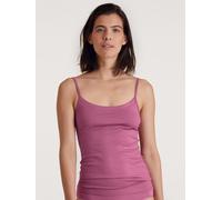 CALIDA Natural Comfort Spaghetti-Top Damen, aus hochwertiger Baumwolle, verstellbare Träger