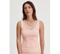 Tanktop CALIDA "Silky Wool Joy", Damen, Gr. S (40/42), pearl blush, Obermaterial: 70% Schurwolle, 30% Seide, Tops (16027166-S) pearl blush