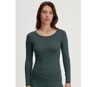 CALIDA - WOMEN Top long-sleeve deep emerald green - Gr. - L