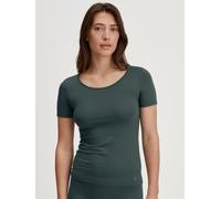 CALIDA Natural Comfort T-Shirt Damen, Rundhalsausschnitt, aus hochwertiger Baumwolle, mit natürlichem Glanz und glattem Griff