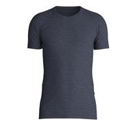 CALIDA Wool & Silk Langarmshirt Herren, aus Schurwolle und Seide mit Spitze am Ausschnitt, Feinripp im Rundstrick ohne störenden Seitennähte, temperaturausgleichend