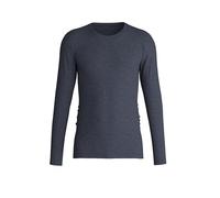 CALIDA Wool & Silk Langarmshirt Herren, aus Wolle-Seide, Feinripp, temperaturausgleichend, geruchshemmend Dark Sapphire 56