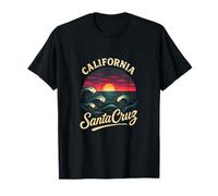 California - Santa Cruz California Sommer Vintage T-Shirt