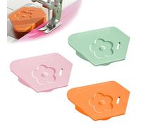 Calkkrer 3 PCS Magnetische Nahtführung, Nähzubehör für Nähmaschine, Polygonale Saumhilfe, Nähmaschinen Zubehör, Zubehörteile und Multifunktionale Nähgewichte für Overlock