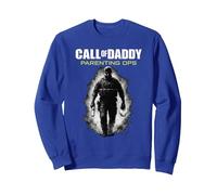 Call of Daddy Parenting Ops - Vatertag Great Dad Joke Sweatshirt, Unisex für Erwachsene, Königsblau, XXL
