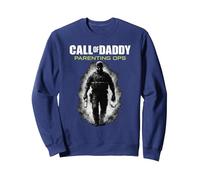 Call of Daddy Parenting Ops - Vatertag Great Dad Joke Sweatshirt, Unisex für Erwachsene, Marineblau, L