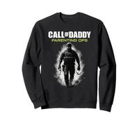 Call of Daddy Parenting Ops - Vatertag Great Dad Joke Sweatshirt, Unisex für Erwachsene, Schwarz, XL