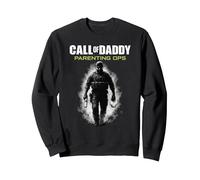 Call of Daddy Parenting Ops - Vatertag Great Dad Joke Sweatshirt, Unisex für Erwachsene, Schwarz, XXL