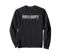 Call Of Duty Classic Game Logo Seen Through Visor Sweatshirt