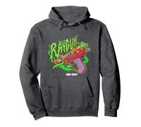 Call Of Duty Raygun Zombie Green Neon Big Chest Retro Logo Pullover Hoodie