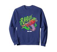 Call Of Duty Raygun Zombie Green Neon Big Chest Retro Logo Sweatshirt
