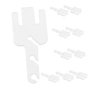 CALLARON 10 Stück Strickspannungsadapter Ersatzteile Abnehmbarer Garnspanner für Addi King Strickmaschinen Präzise Spannungsregulierung Kompatibel für Strickmaschinenzubehör