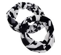 CALLARON 2 Stück Sport Stirnbänder Damen Elastische Haarbänder für Yoga und Fitness Cow und Leopardenmuster Schweißabsorbierend Rutschfest Für Sport