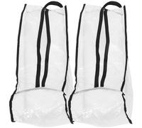 CALLARON 2 Stück Stiefel Aufbewahrungstaschen mit Griff und Reißverschluss Wasserabweisende Schuhbeutel für Reisen und Zuhause Staubschutz für Hohe Schuhe und Kurze Stiefel