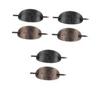 CALLARON 6 Stck Teiliges Vintage Haarstab aus Leder Haarnadel für Lange Haare Stilvoller Haarschmuck Einfache Anwendung Geeignet für Damen Accessoire für Verschiedene Frisuren
