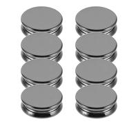 CALLARON 8 Stück Multifunktionale Magnetische Hijab Verschlüsse aus Zinklegierung Elegante Schalclips für Damen Vielseitig Einsetzbar als Kopftuch und Kleidungsclip Schwarz