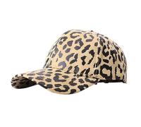 CALLARON Baumwoll Baseballmütze Mit Leopardenmuster Leichte Sonnenschutzkappe Unisex Für Damen Und Herren Ideal Für Outdoor Strand Wandern Urlaub