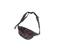 CALLARON Leopard Muster Bauchtasche Damen Mini Fanny Pack Hüfttasche Plüsch Kleine Waist Storage Pouch für Reisen Alltag Shopping Herbst Winter