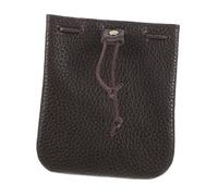 CALLARON Vintage Münzbeutel Klein Geldbeutel aus Robustem Material Stilvoller Retro Geldbeutel mit Zugband Vielseitig für Herren Damen Kompakte Münzaufbewahrung für Alltag und Reise