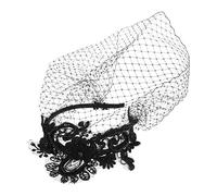 CALLARON Vintage Veil Headband Mit Schleier Hochzeitsaccessoire Für Frauen Elegante Brautfrisur Für Hochzeiten Und Besondere Anlässe Romantisches Haarschmuck-design