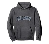 Callaway Florida FL Vintage-Sportdesign, marineblaues Design Pullover Hoodie, Unisex für Erwachsene, Anthrazit Meliert, XXL