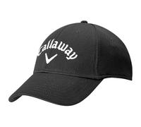 Callaway Golf Herren Side Crested Panel Einstellbare Baseballkappe - Schwarz