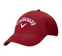 Callaway Golf Herren Side Crested Panel Einstellbare Baseballkappe - Rot
