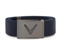 Callaway V-Logo Web mens belt 2024, peacoat, OS