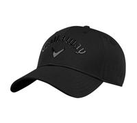 Callaway Golf Liquid Metal Adjustable Hat, verstellbar, Schwarz/Schwarz/Silber