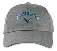 Callaway Golf Liquid Metal Damen-Cap (Serie 2022), 5222114, Heather Grau / Blau, Einheitsgröße